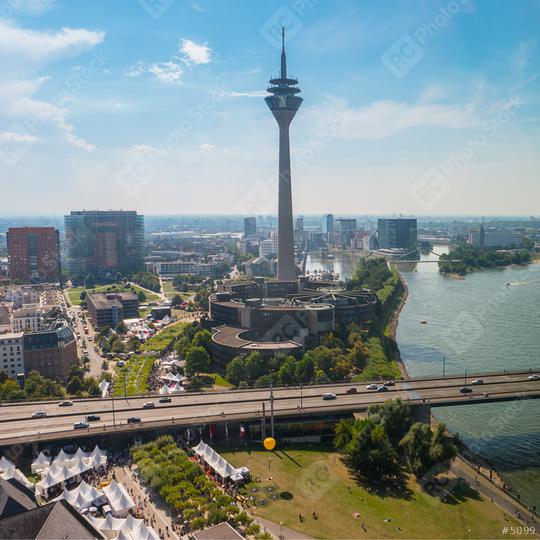Dusseldorf at summer  : Stock Photo or Stock Video Download rcfotostock photos, images and assets rcfotostock | RC Photo Stock.: