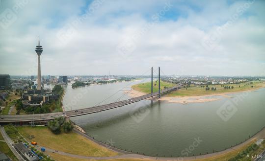 Dusseldorf city rhine shore panorama  : Stock Photo or Stock Video Download rcfotostock photos, images and assets rcfotostock | RC Photo Stock.: