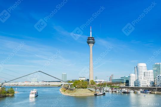 Dusseldorf cityscape at spring  : Stock Photo or Stock Video Download rcfotostock photos, images and assets rcfotostock | RC Photo Stock.: