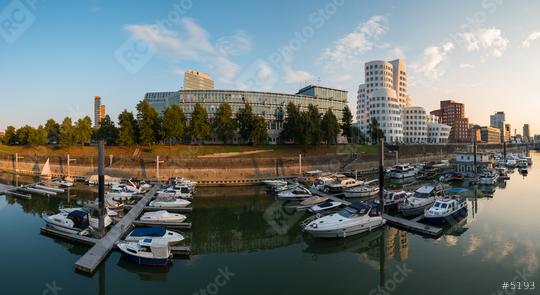 dusseldorf harbour germany panorama  : Stock Photo or Stock Video Download rcfotostock photos, images and assets rcfotostock | RC Photo Stock.:
