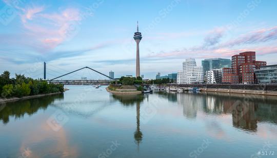 Dusseldorf media at sunset  : Stock Photo or Stock Video Download rcfotostock photos, images and assets rcfotostock | RC Photo Stock.:
