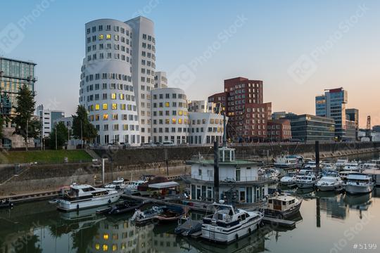 Dusseldorf media harbor, Nordrhein-Westfalen, Germany, Europe  : Stock Photo or Stock Video Download rcfotostock photos, images and assets rcfotostock | RC Photo Stock.:
