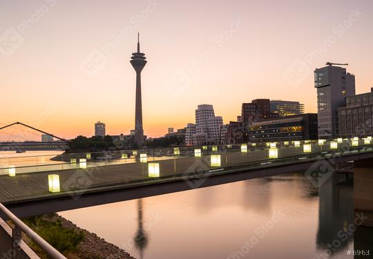 Dusseldorf medienhafen at the sunrise  : Stock Photo or Stock Video Download rcfotostock photos, images and assets rcfotostock | RC Photo Stock.: