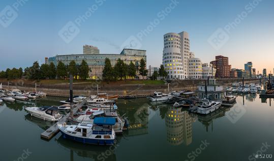 dusseldorf medienhafen zollhof skyline panorama  : Stock Photo or Stock Video Download rcfotostock photos, images and assets rcfotostock | RC Photo Stock.:
