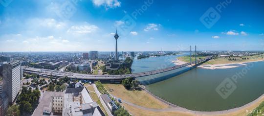 Dusseldorf skyline panorama  : Stock Photo or Stock Video Download rcfotostock photos, images and assets rcfotostock | RC Photo Stock.: