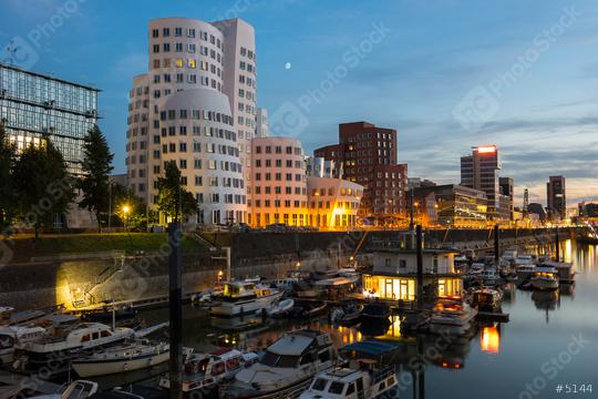dusseldorf zollhof medienhafen skyline  : Stock Photo or Stock Video Download rcfotostock photos, images and assets rcfotostock | RC Photo Stock.: