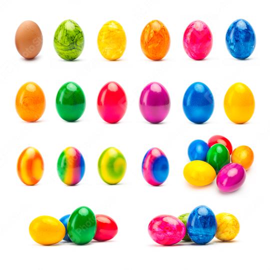 easter eggs collection on white  : Stock Photo or Stock Video Download rcfotostock photos, images and assets rcfotostock | RC Photo Stock.: