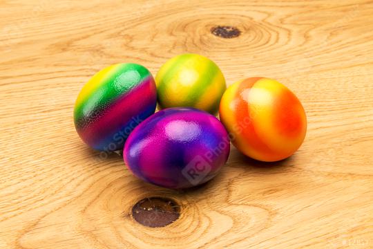 easter eggs on wood  : Stock Photo or Stock Video Download rcfotostock photos, images and assets rcfotostock | RC Photo Stock.: