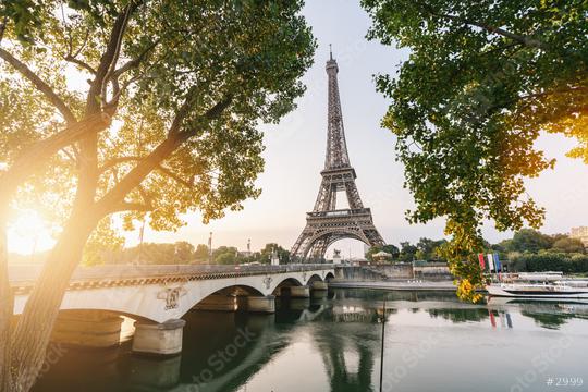 Eiffel tower at sunset, Paris. France  : Stock Photo or Stock Video Download rcfotostock photos, images and assets rcfotostock | RC-Photo-Stock.: