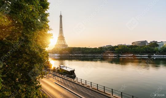 Eiffel tower view at sunrise, Paris. France  : Stock Photo or Stock Video Download rcfotostock photos, images and assets rcfotostock | RC Photo Stock.: