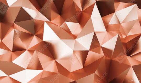 Elegant luxury Abstract copper or Low-poly Background - 3D rendering - Illustration  : Stock Photo or Stock Video Download rcfotostock photos, images and assets rcfotostock | RC Photo Stock.: