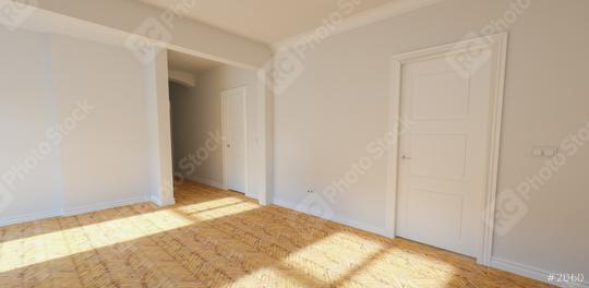 Empty bright white room in old building with stucco   : Stock Photo or Stock Video Download rcfotostock photos, images and assets rcfotostock | RC Photo Stock.: