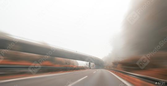 empty highway with motion blur  : Stock Photo or Stock Video Download rcfotostock photos, images and assets rcfotostock | RC Photo Stock.: