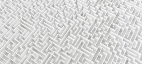 endless maze, banner size - 3d rendering  : Stock Photo or Stock Video Download rcfotostock photos, images and assets rcfotostock | RC Photo Stock.: