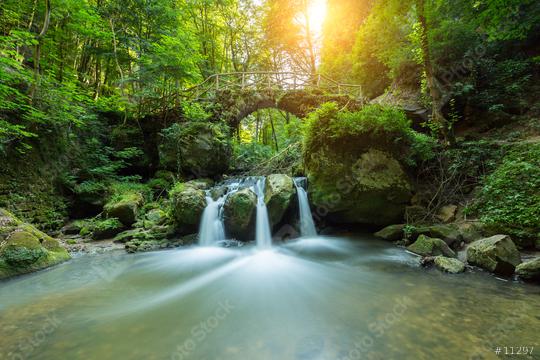 fairytale waterfall in deep the forest  : Stock Photo or Stock Video Download rcfotostock photos, images and assets rcfotostock | RC Photo Stock.: