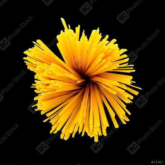 Fettuccine swirl on black  : Stock Photo or Stock Video Download rcfotostock photos, images and assets rcfotostock | RC Photo Stock.: