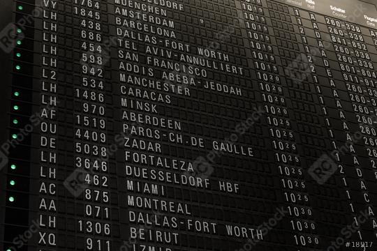 Flights timetable in airport terminal, some flights are delayed, traveling around the world by airplane, time schedule with gate and check-in number  : Stock Photo or Stock Video Download rcfotostock photos, images and assets rcfotostock | RC Photo Stock.: