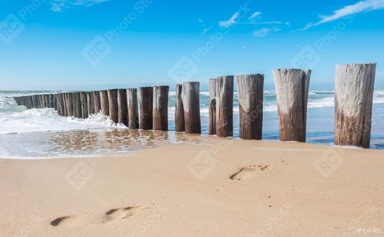 food steps between groynes at the beach in Domburg, Zeeland, Holland  : Stock Photo or Stock Video Download rcfotostock photos, images and assets rcfotostock | RC Photo Stock.: