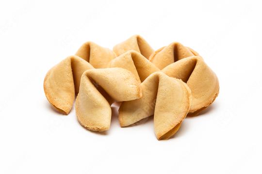 fortune cookies on white   : Stock Photo or Stock Video Download rcfotostock photos, images and assets rcfotostock | RC Photo Stock.: