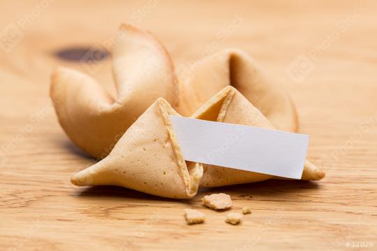 fortune cookies on wooden table  : Stock Photo or Stock Video Download rcfotostock photos, images and assets rcfotostock | RC Photo Stock.: