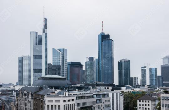 frankfurt am main financial district skyline  : Stock Photo or Stock Video Download rcfotostock photos, images and assets rcfotostock | RC Photo Stock.: