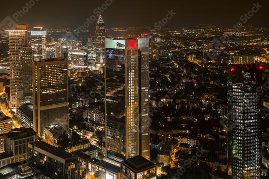Frankfurt at Night  : Stock Photo or Stock Video Download rcfotostock photos, images and assets rcfotostock | RC Photo Stock.: