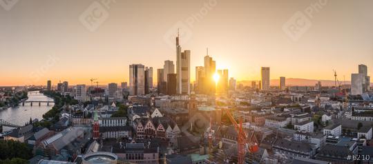Frankfurt financial district panorama  : Stock Photo or Stock Video Download rcfotostock photos, images and assets rcfotostock | RC Photo Stock.:
