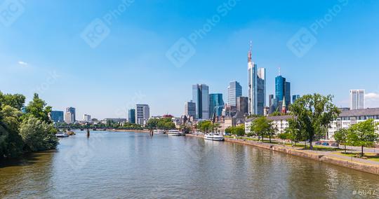 Frankfurt, Skyline at summer  : Stock Photo or Stock Video Download rcfotostock photos, images and assets rcfotostock | RC Photo Stock.: