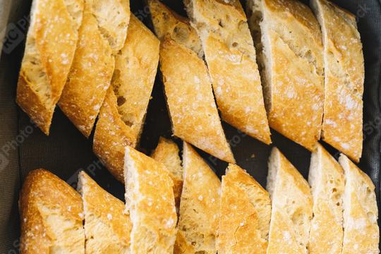 french baguette slices  : Stock Photo or Stock Video Download rcfotostock photos, images and assets rcfotostock | RC Photo Stock.: