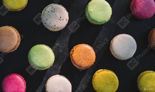 Fresh  Macarons, or macaroons   : Stock Photo or Stock Video Download rcfotostock photos, images and assets rcfotostock | RC Photo Stock.: