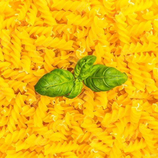 fussili (Spiral pasta) with basil  : Stock Photo or Stock Video Download rcfotostock photos, images and assets rcfotostock | RC Photo Stock.: