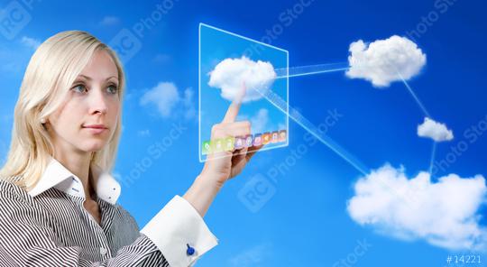 Futuristic cloud computer  : Stock Photo or Stock Video Download rcfotostock photos, images and assets rcfotostock | RC Photo Stock.: