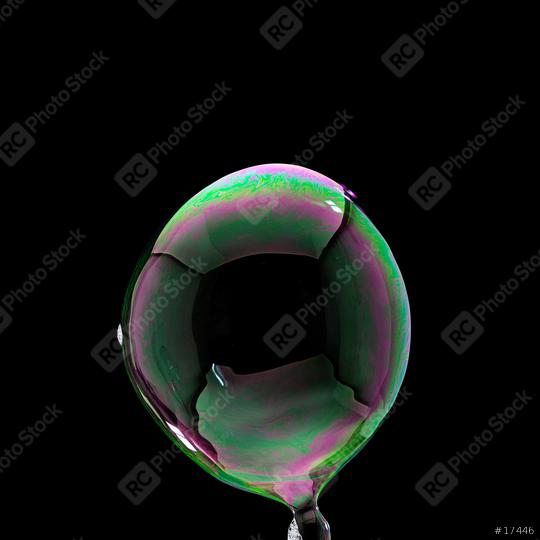 fyling Soap Bubble in colorful colors on black background  : Stock Photo or Stock Video Download rcfotostock photos, images and assets rcfotostock | RC Photo Stock.: