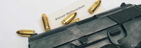 Gas gun with (Kleiner Waffenschein)  : Stock Photo or Stock Video Download rcfotostock photos, images and assets rcfotostock | RC Photo Stock.:
