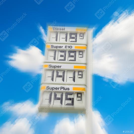 gas station scoreboard with prices  : Stock Photo or Stock Video Download rcfotostock photos, images and assets rcfotostock | RC Photo Stock.: