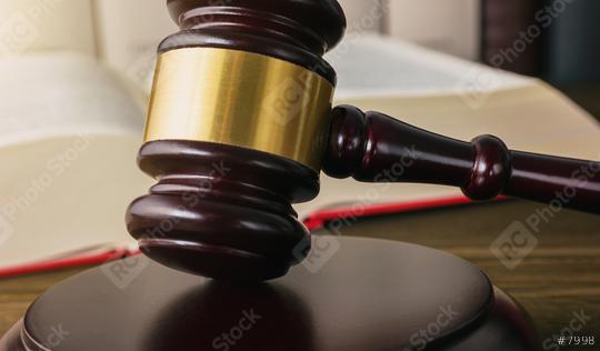 Gavel and legal book on wooden table  : Stock Photo or Stock Video Download rcfotostock photos, images and assets rcfotostock | RC Photo Stock.: