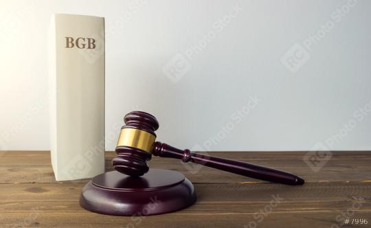 German law book (BGB) with Gavel - justice concept image    : Stock Photo or Stock Video Download rcfotostock photos, images and assets rcfotostock | RC Photo Stock.: