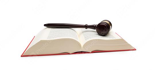 German law book (Deutsche gesetzte) with Gavel isolated on white   : Stock Photo or Stock Video Download rcfotostock photos, images and assets rcfotostock | RC Photo Stock.: