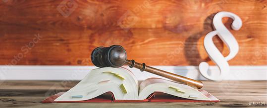 german law book with gavel and paragraph symbol in a lawyer office, including copy space - law concept image  : Stock Photo or Stock Video Download rcfotostock photos, images and assets rcfotostock | RC Photo Stock.: