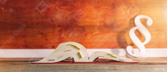 german law book with paragraph icon in a lawyer office, including copy space - law concept image  : Stock Photo or Stock Video Download rcfotostock photos, images and assets rcfotostock | RC Photo Stock.: