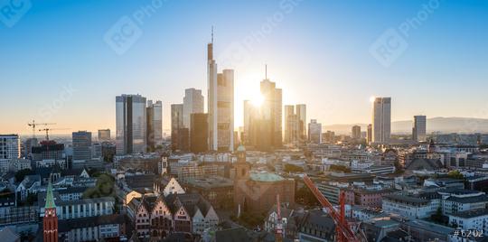 Germany Frankfurt am Main skyline sunset  : Stock Photo or Stock Video Download rcfotostock photos, images and assets rcfotostock | RC Photo Stock.: