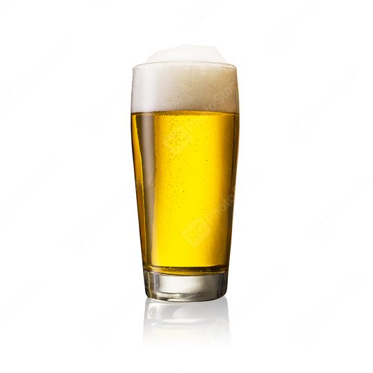 Glass of cold german beer on a white background  : Stock Photo or Stock Video Download rcfotostock photos, images and assets rcfotostock | RC Photo Stock.: