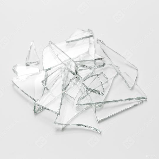 broken shards of glass