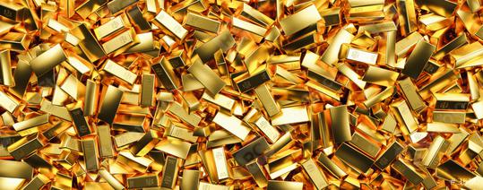 Gold bars in bank vault. Storage, banner size  : Stock Photo or Stock Video Download rcfotostock photos, images and assets rcfotostock | RC Photo Stock.: