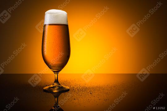 gold beer glass with dew drops  : Stock Photo or Stock Video Download rcfotostock photos, images and assets rcfotostock | RC Photo Stock.: