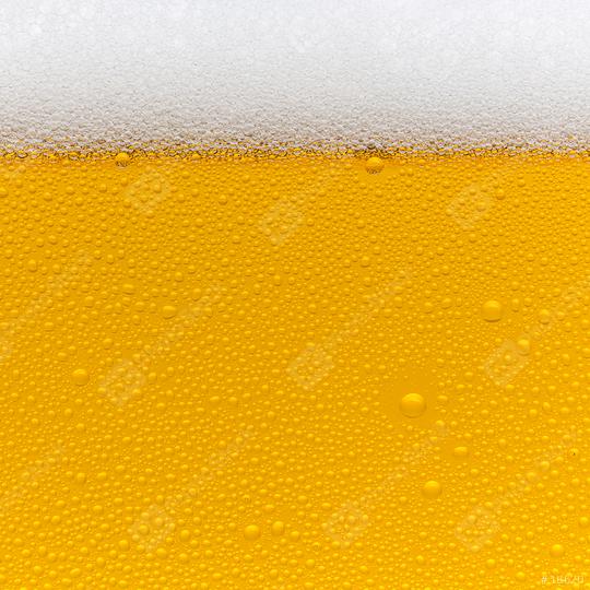 Golden Beer foam crown with waterdrops of condensation  : Stock Photo or Stock Video Download rcfotostock photos, images and assets rcfotostock | RC Photo Stock.: