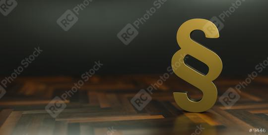 Golden Paragraph signs Symbol of Law and Justice in a black room, with copy space for individual text  : Stock Photo or Stock Video Download rcfotostock photos, images and assets rcfotostock | RC Photo Stock.: