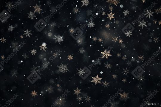Golden snowflakes scattered on a dark background with bokeh
  : Stock Photo or Stock Video Download rcfotostock photos, images and assets rcfotostock | RC Photo Stock.: