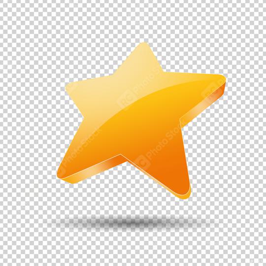 golden star, Glossy yellow 3D trophy star icon. Symbol of leadership or rating on checked transparent background. Vector illustration. Eps 10 vector file.  : Stock Photo or Stock Video Download rcfotostock photos, images and assets rcfotostock | RC Photo Stock.: