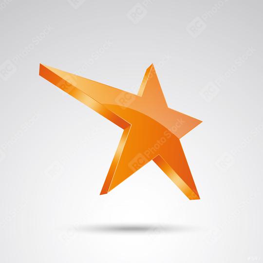 golden star logo, yellow glossy 3D style trophy star icon. Symbol of leadership or rating. Vector illustration. Eps 10 vector file.  : Stock Photo or Stock Video Download rcfotostock photos, images and assets rcfotostock | RC Photo Stock.: